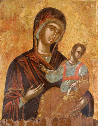 The Virgin Hodegetria by Cretan School